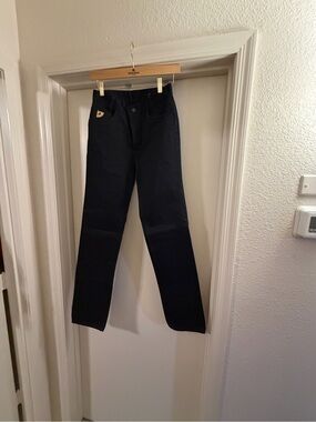 Vintage Lois Black Jeans never worn 29 x 34